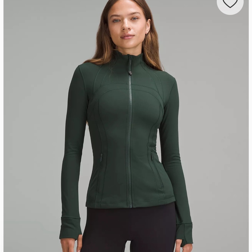 NWT LULULEMON DEFINE JACKET NULU - LEGACY GREEN - SIZE 2
